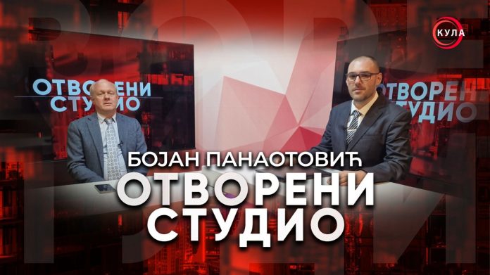 „OTVORENI STUDIO“: Bojan Panaotović o polarizaciji društva, blokadama i krizi dijaloga